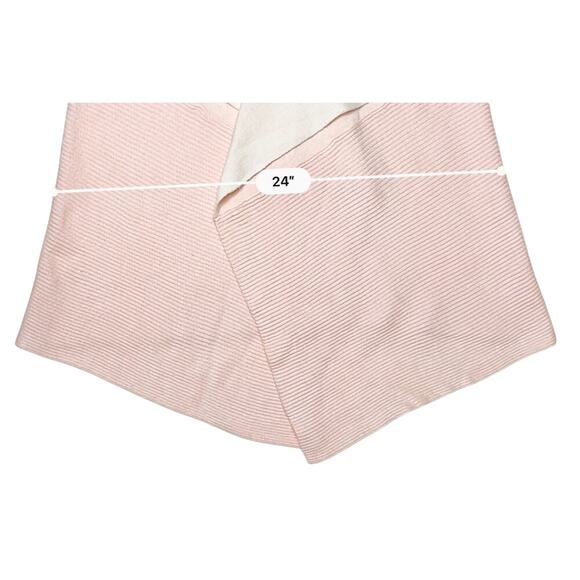 ChicWish Soft Blush Pink Wool Blend Drape Open Cardigan Sweater One Size $90 - Picture 7 of 9